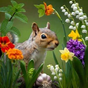 squirrel deterrent plants