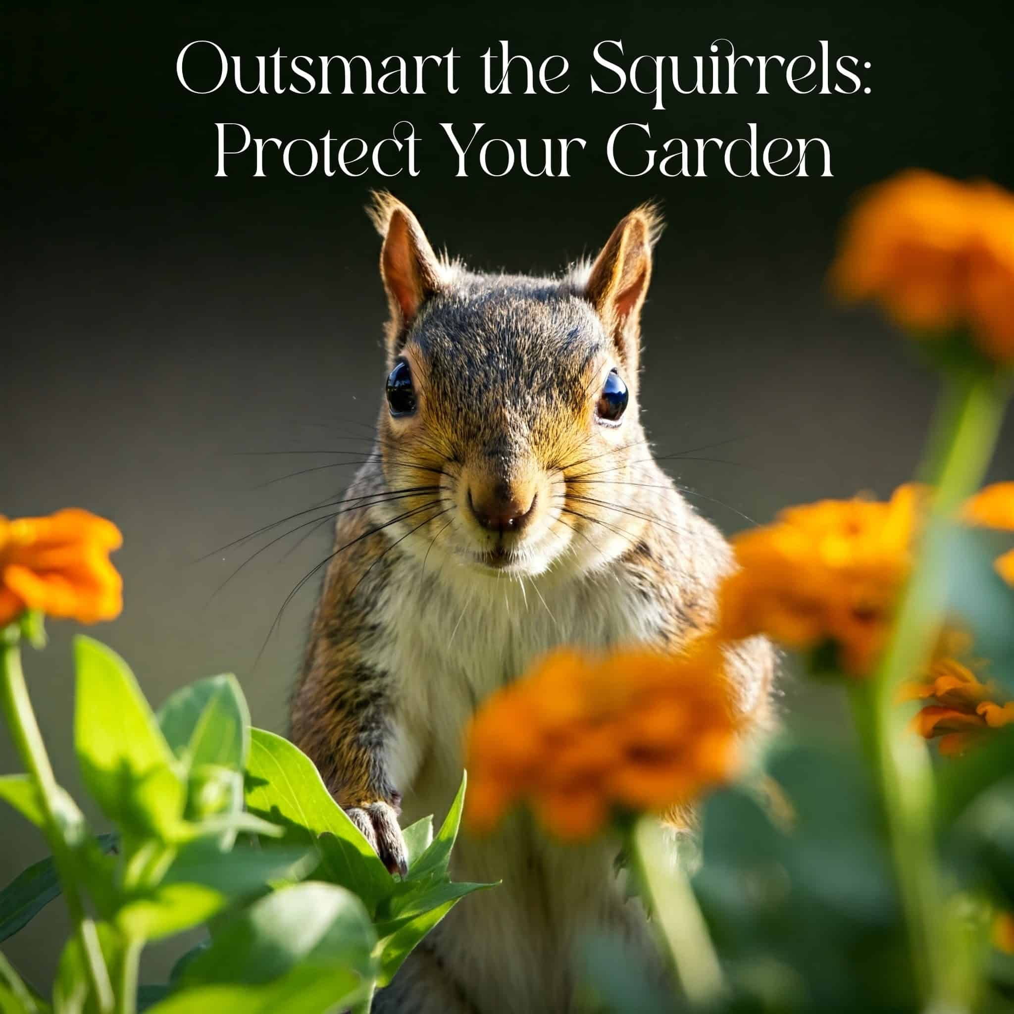 Outsmart the Squirrels: Protect Your Garden