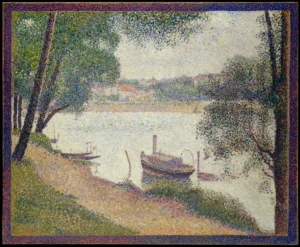 Georges Seurat - Gray Weather, Grande Jatte