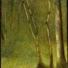 Georges Seurat - The Forest at Pontaubert