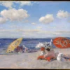 William Merritt Chase - At the Seaside