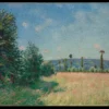 Alfred Sisley - Sahurs Meadows in Morning Sun