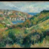 Auguste Renoir - Hills around the Bay of Moulin Huet, Guernsey