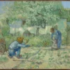 Vincent van Gogh - First Steps, after Millet