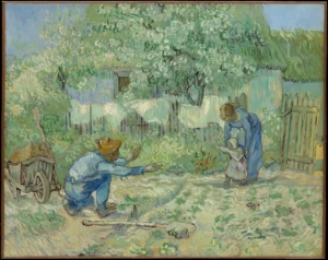 Vincent van Gogh - First Steps, after Millet