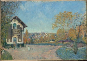 Alfred Sisley - View of Marly-le-Roi from Coeur-Volant